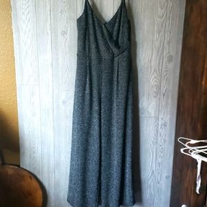 Sparkly black and silver jumpsuit